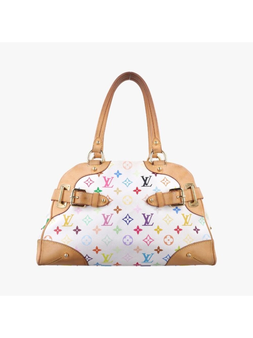 Louis Vuitton Claudia Blanc Monogram Multicolor